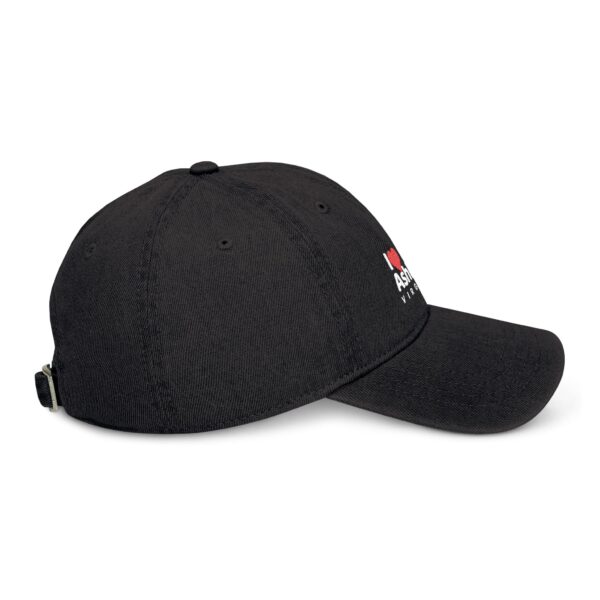 Embroidered Denim Hat - I Love Ashland, Virginia - Image 3