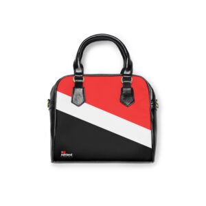 Chic Shoulder I Love Ashland VA Handbag with Bold Color Block Design