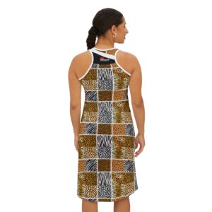 I Love Ashland VA Animal Print Racerback Dress for Summer Getaways | Perfect for Casual Outings & Celebrations