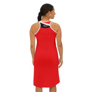 Vibrant I Love Ashland VA Red Racerback Dress for Summer Getaways | Perfect for Casual Outings & Celebrations
