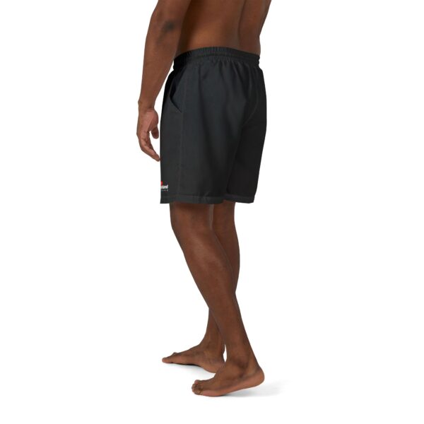Unisex I Love Ashland VA Swim Shorts in Black - Comfortable Beachwear for Summer Adventures - Image 4