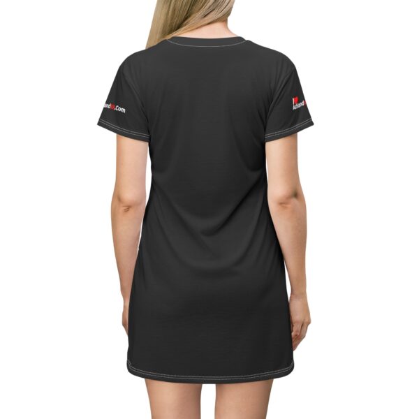Stylish 'I ❤️ Ashland' T-Shirt Dress - Comfortable and Trendy Casual Wear - Image 4
