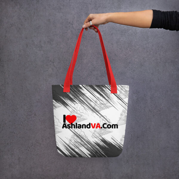 I Love Ashland VA.com Tote bag - Image 4