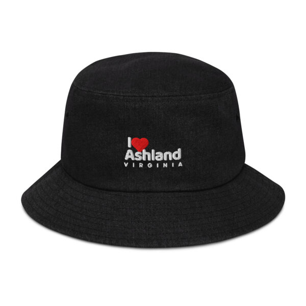Denim bucket hat - I Love Ashland Virginia - Image 2