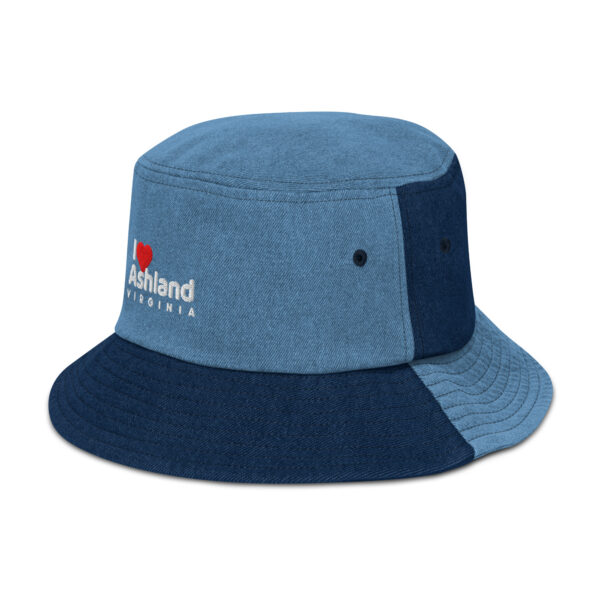 Denim bucket hat - I Love Ashland Virginia - Image 6