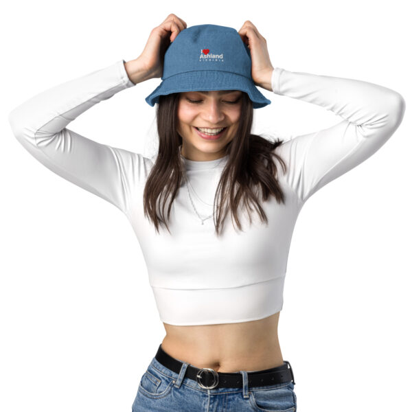 Denim bucket hat - I Love Ashland Virginia - Image 11
