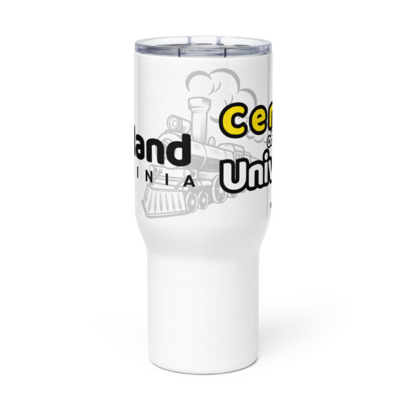 I Love Ashland VA Travel mug with a handle