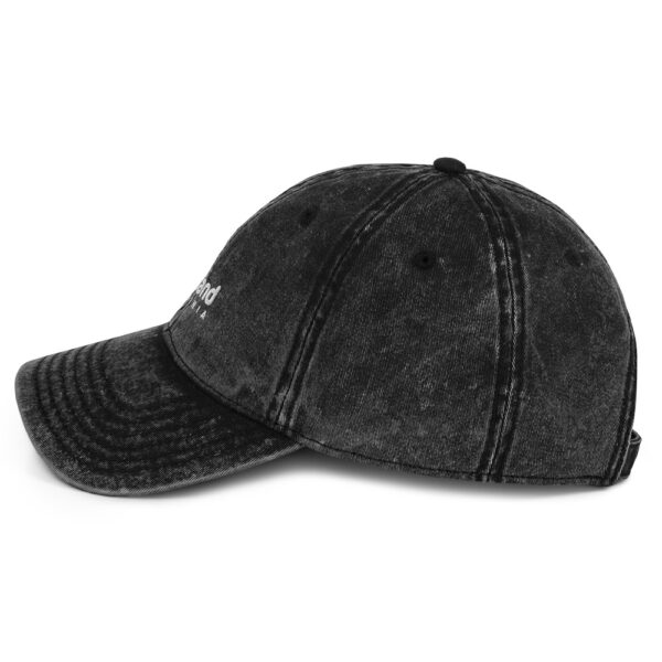 Vintage Cotton Twill Cap with I Love Ashland Virginia Design - Image 7