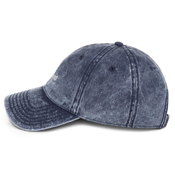 Vintage Cotton Twill Cap with I Love Ashland Virginia Design - Image 11