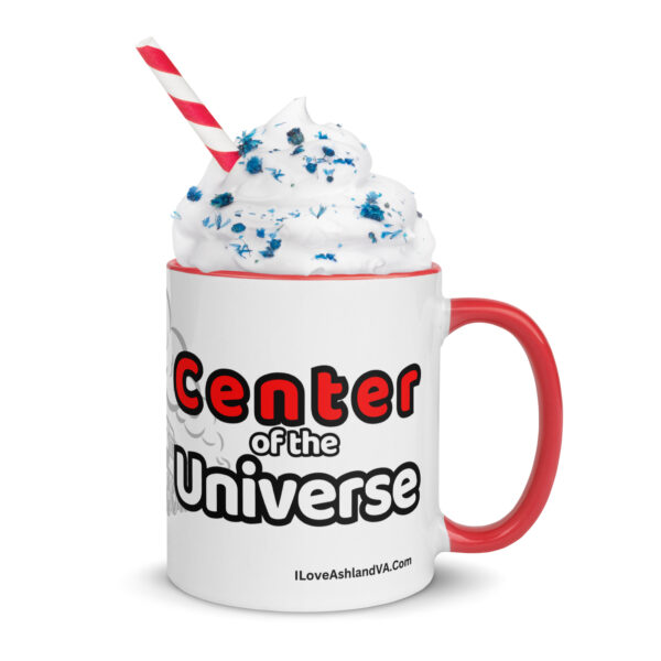 I Love Ashland VA 11 oz Mug with Red Color Inside - Image 2