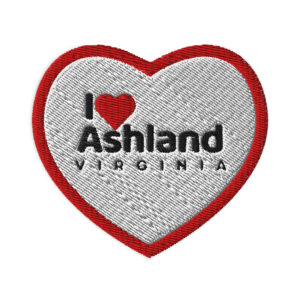 I Love Ashland Virginia Embroidered Patch